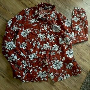 Floral Blouse 🤎